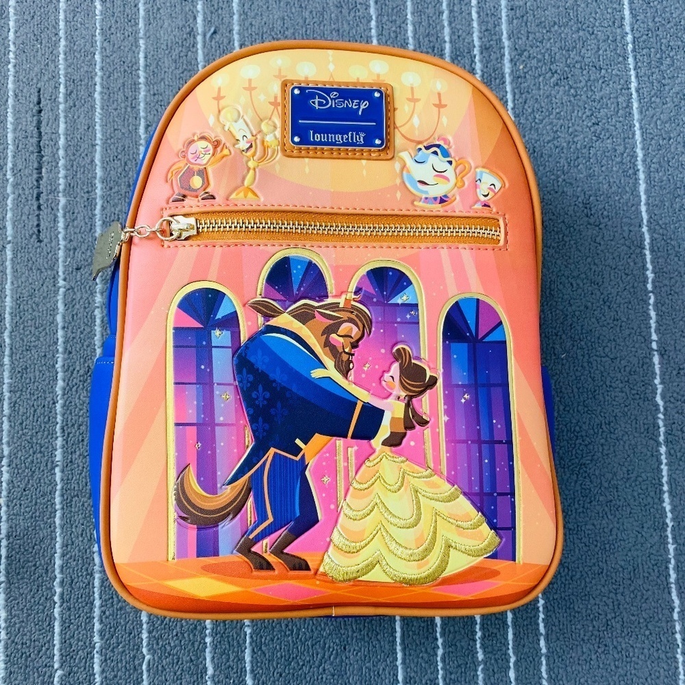 Disney - Beauty and the Beast 30th Anniversary Loungefly Mini Backpack